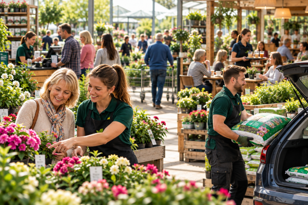 Friendly Service at the Garden Centre